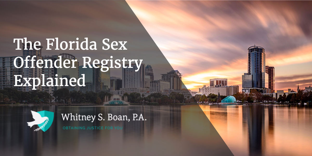 The Florida Sex Offender Registry Explained